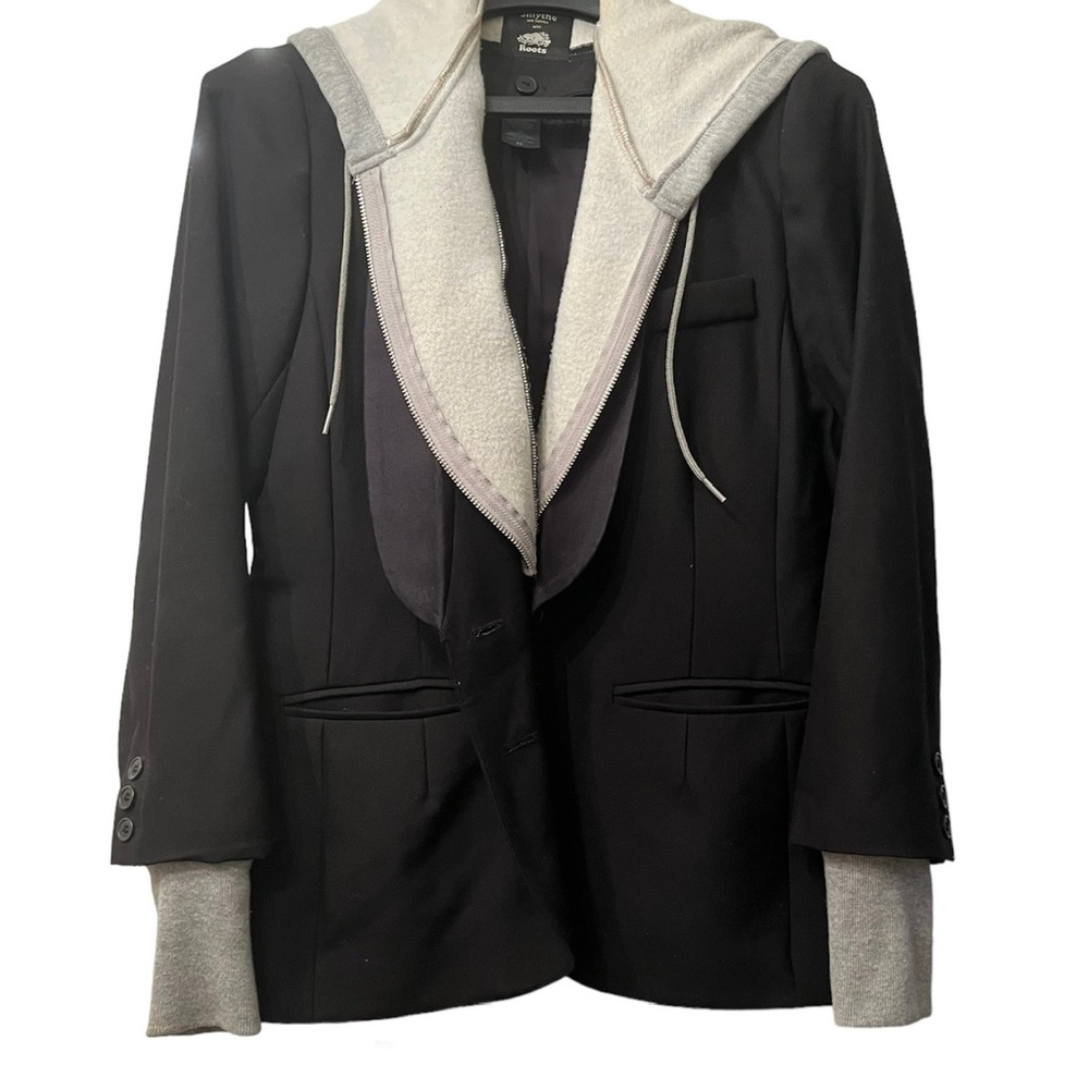 Smythe Les Vestes with Roots Blazer with removable hoodie.Great collaboration!